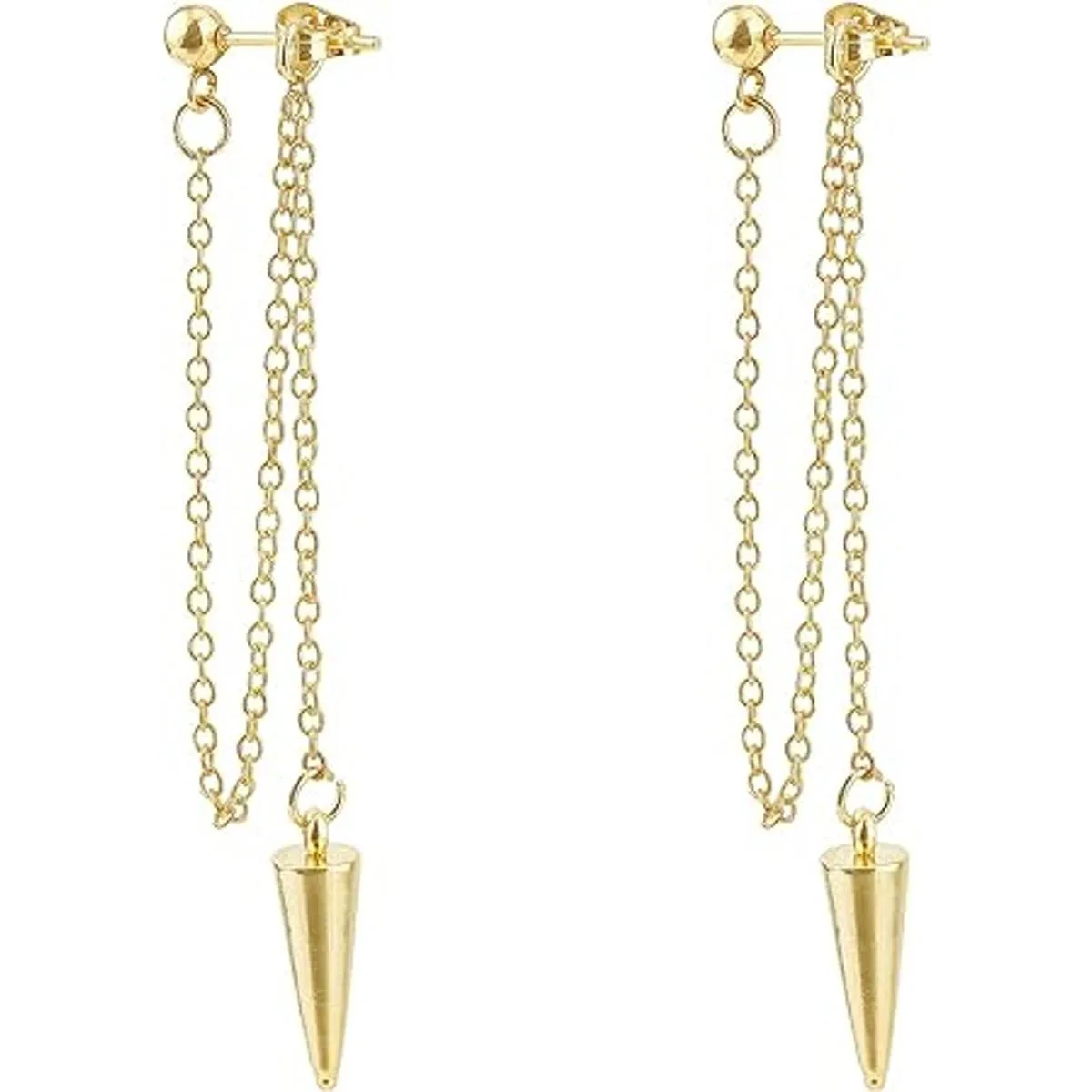 PH PandaHall Juego de 50 pares de aretes de acero_2