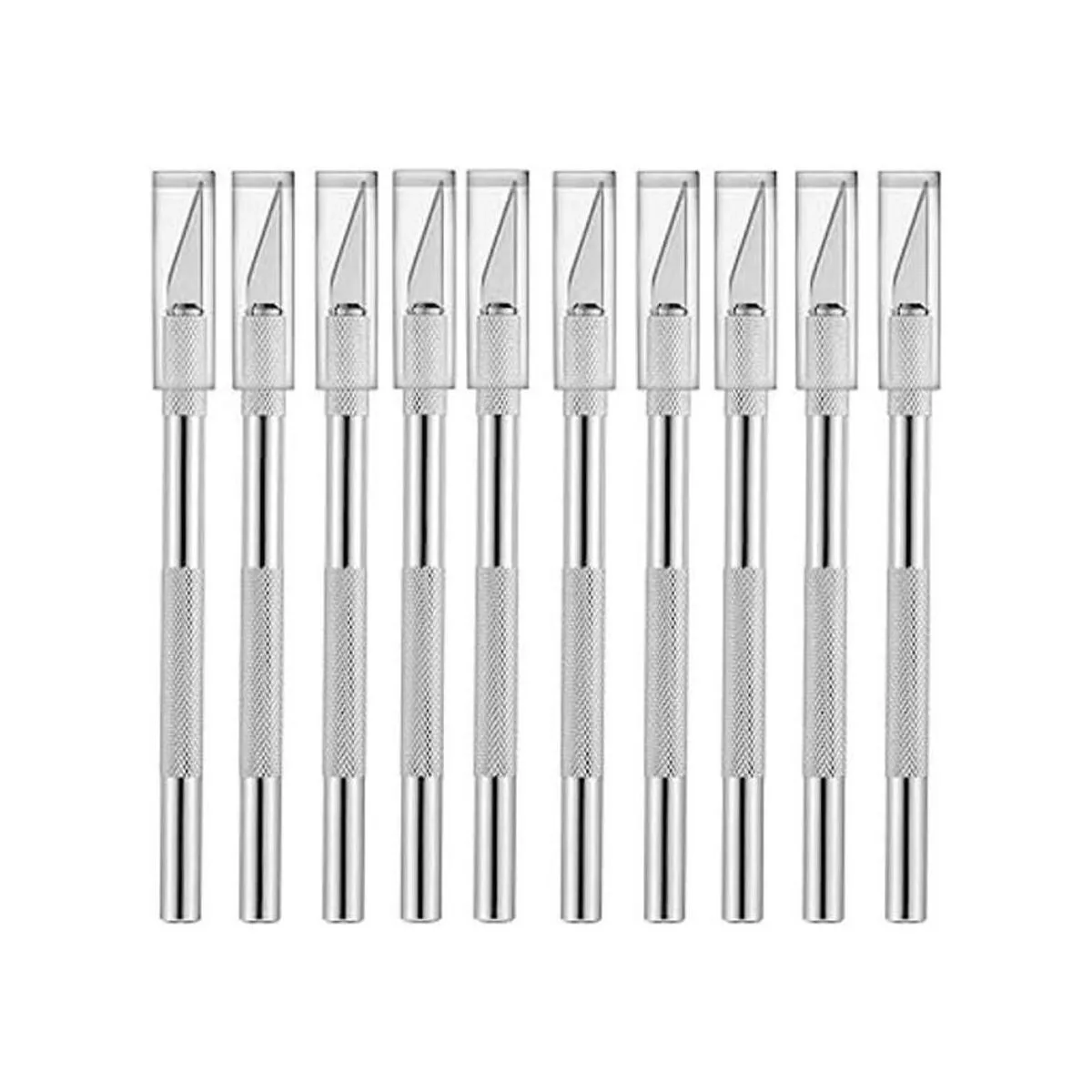 Juego de 10 cuchillos Hobby cuchillo de corte con tapa de_1