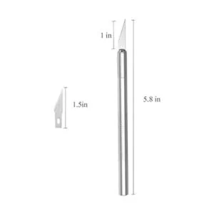 Juego de 10 cuchillos Hobby cuchillo de corte con tapa de_3