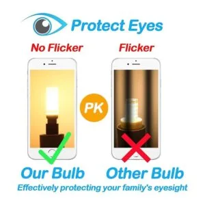 Lamsky Ba15d Bombilla LED de 75 W base de bayoneta de_5