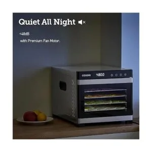 COSORI Deshidratadora de alimentos 50 recetas con_4