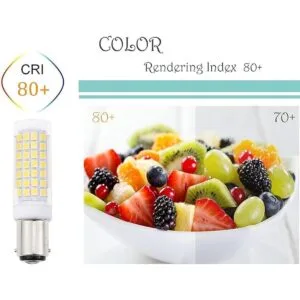 Lamsky Ba15d Bombilla LED de 75 W base de bayoneta de_4