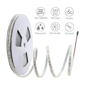 ALITOVE Tira de luces LED de color blanco cálido_2