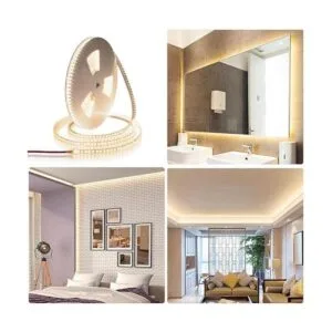 ALITOVE Tira de luces LED de color blanco cálido_3