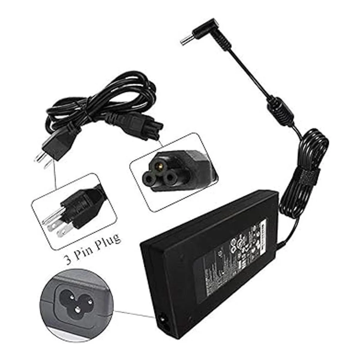 Adaptador de cargador Ac para HP ZBook Studio G3 ZBook15_3