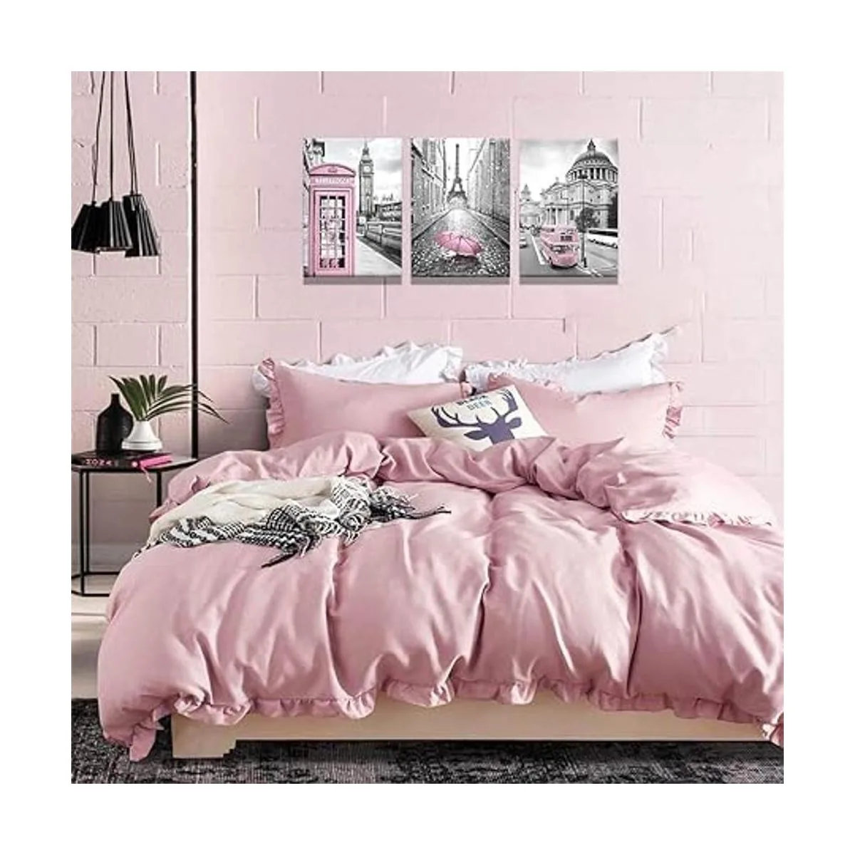 Decoración de la torre Eiffel de París para dormitorio