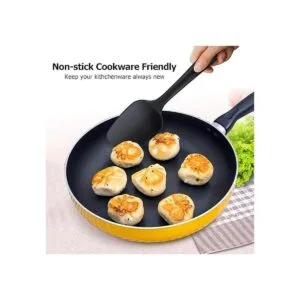 Juego de 6 espátulas de silicona de grado alimenticio_4