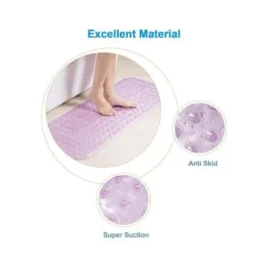 AmazerBath Alfombrilla de baño antideslizante de 40 x 16_3