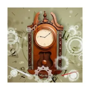 Hicarer Mecanismo de movimiento de reloj de péndulo de