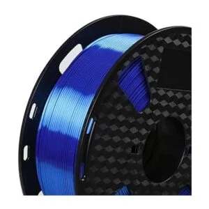 Filamento de impresión 3D PLA azul brillante de seda de_3