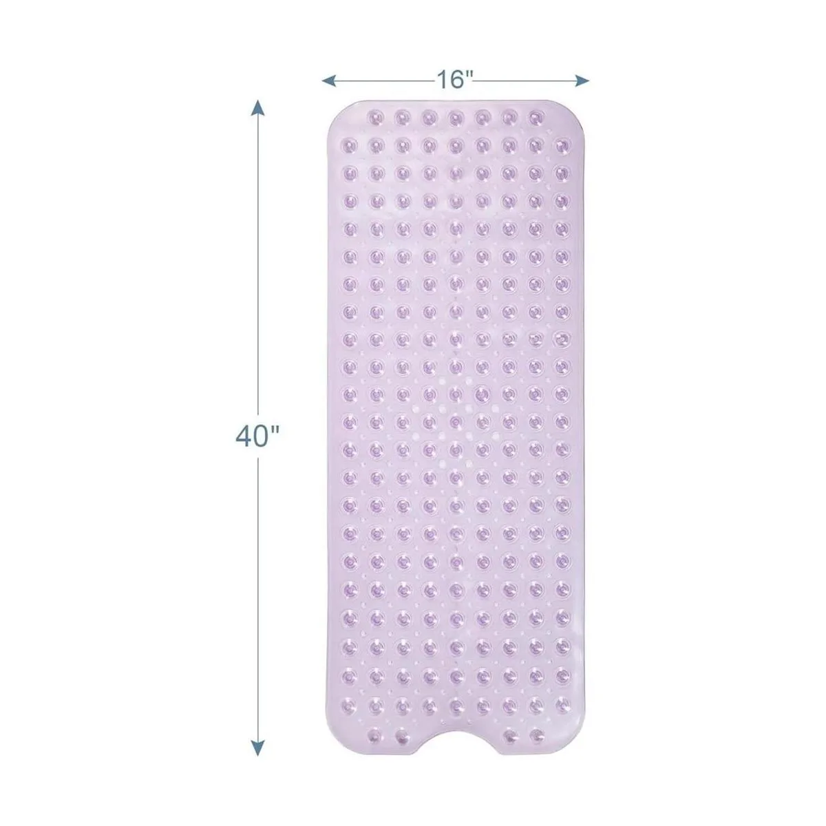 AmazerBath Alfombrilla de baño antideslizante de 40 x 16_6