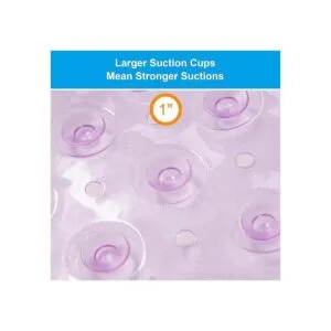 AmazerBath Alfombrilla de baño antideslizante de 40 x 16_5