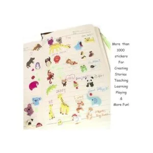 IMNEXT2U Pegatinas 3D hinchadas para niños calcomanías_6