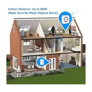 Campanilla de puerta sensor inalámbrico de puerta timbre_5