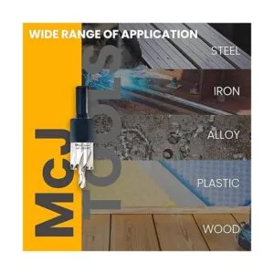 McJ Tools M2HSS Broca circular para sacabocados de 316_4