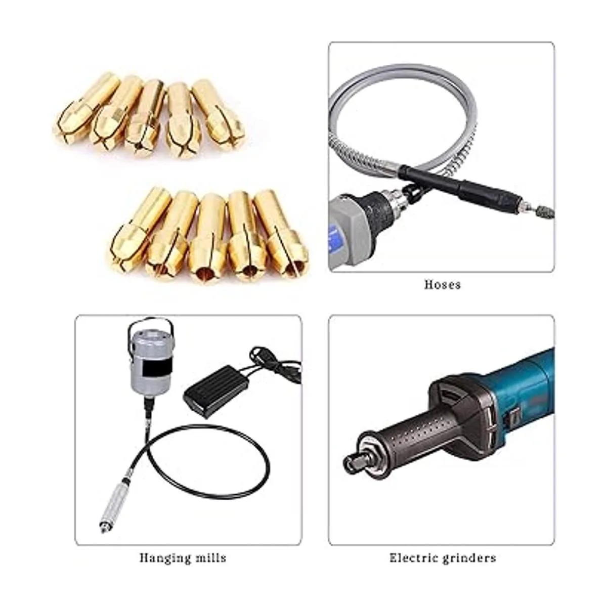 Sukeo Juego de brocas de latón para taladro de cambio_6