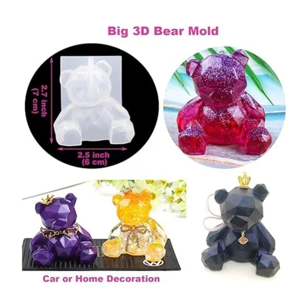 EuTengHao 132 moldes de silicona de animales kit de