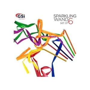 GSI Varitas de cinta de gimnasia multicolor 6 unidades_5