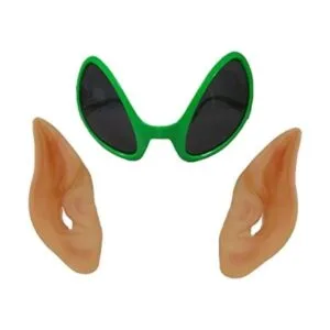 NOVELTY GIANT Gafas alienígenas y orejas puntiagudas_1