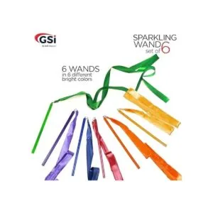 GSI Varitas de cinta de gimnasia multicolor 6 unidades_4