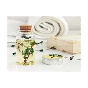 32 botellas de vidrio con tapón de corcho de 1.0 fl oz