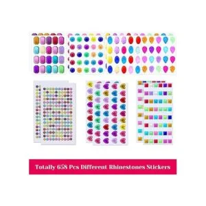 Selizo Craft Gems Calcomanías autoadhesivas de diamantes