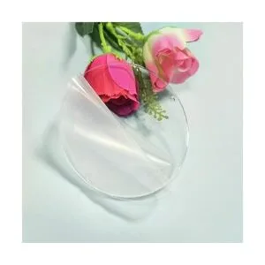 HESIN acrílico espacios en blanco llavero para vinilo 2.5