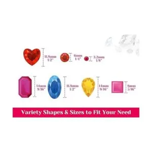 Selizo Craft Gems Calcomanías autoadhesivas de diamantes