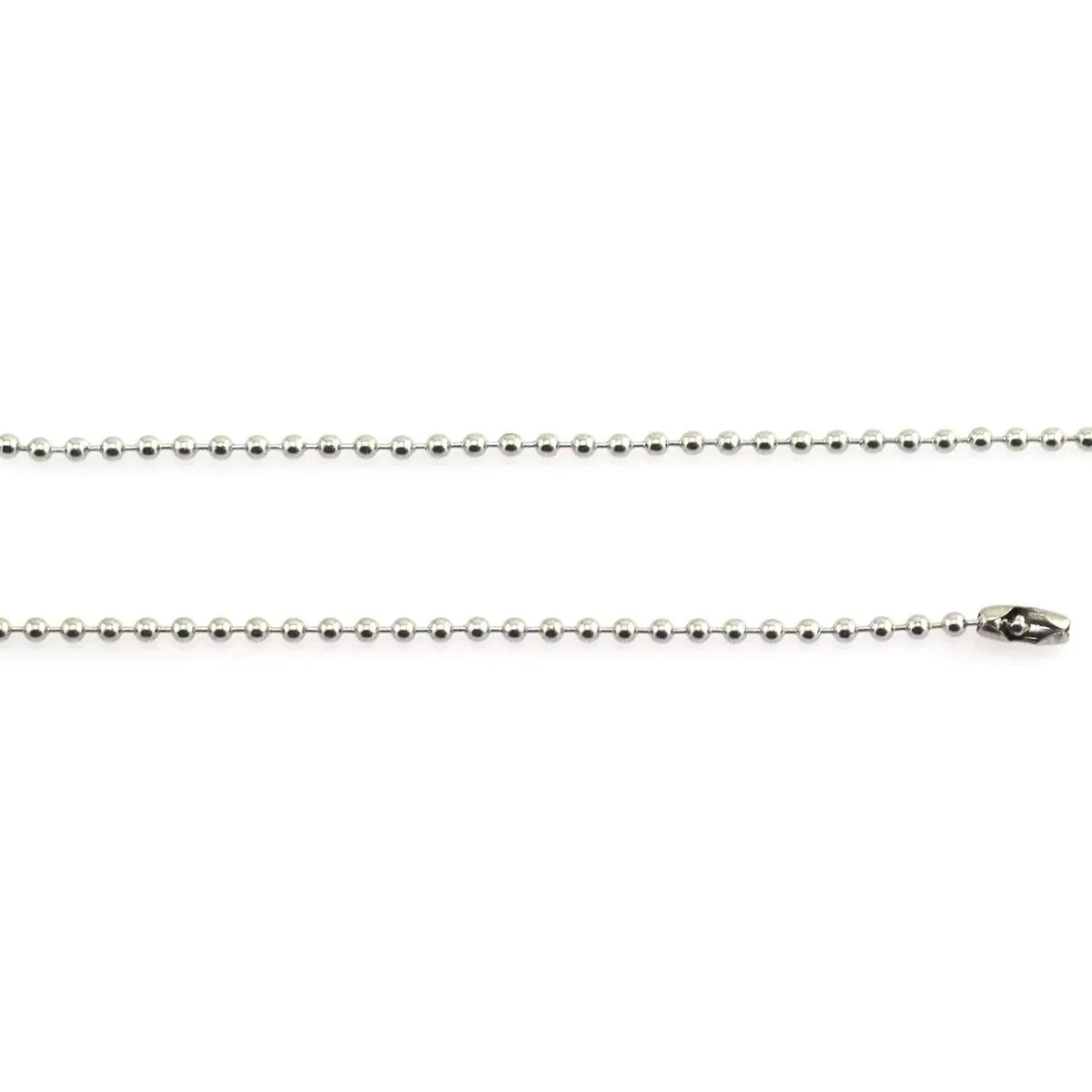 Tegg 10 piezas DIY tono plata 316L acero inoxidable 0.094_3