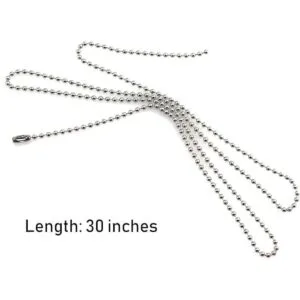 Tegg 10 piezas DIY tono plata 316L acero inoxidable 0.094_2