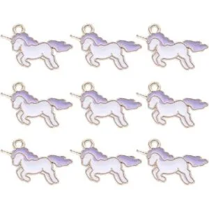 50 dijes chapados en oro y bonitos mini dijes esmaltados_1