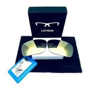 LOTSON Lentes de repuesto para Oakley Turbine OO9263 Gafas_3