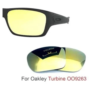 LOTSON Lentes de repuesto para Oakley Turbine OO9263 Gafas_2