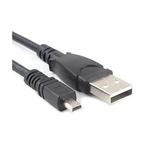 AlyKets Cable USB de repuesto para batería de cámara UCE6_2