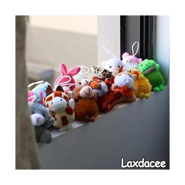 Juego de 32 piezas de mini animales de peluche lindo_6