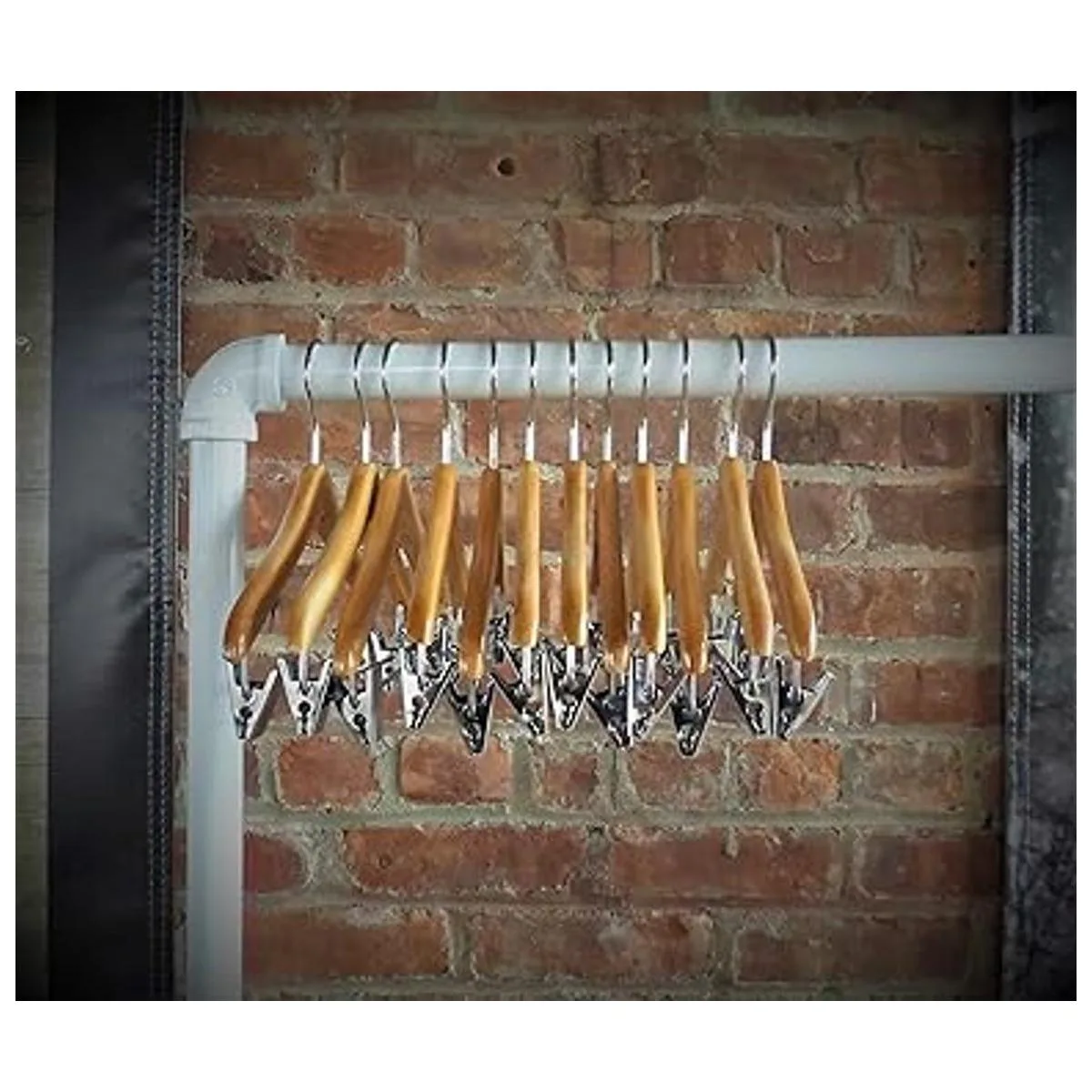 NAHANCO MINI6RC12 Deluxe Percha de madera plana para_4