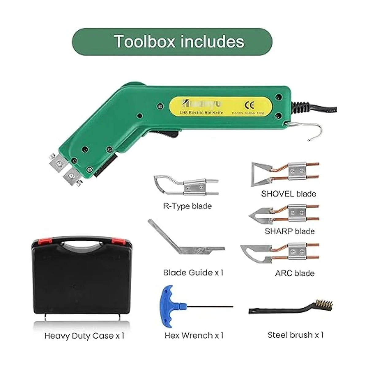 Huanyu Kit de herramientas de corte de tela de corte de_4