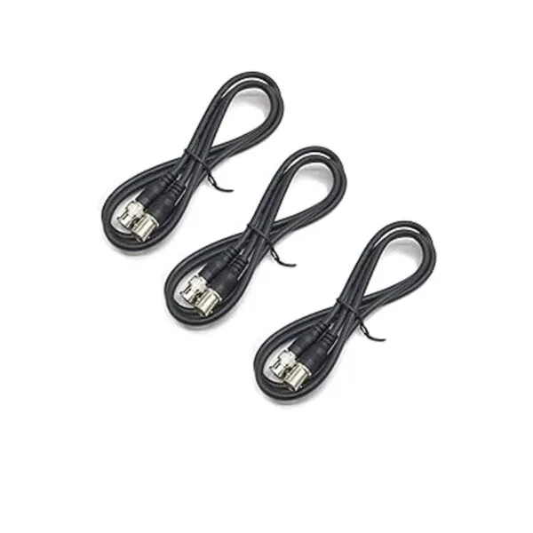 BeElion Paquete de 4 cables de línea coaxial BNC macho a_2