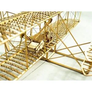 Kit de aviones de madera Balsa Wright Brothers Flyer DIY