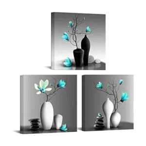 Nachic Wall Arte moderno de pared de orquídea verde_1