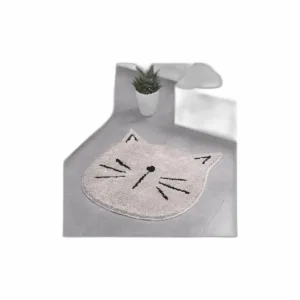 Alfombra de baño antideslizante suave lavable_1