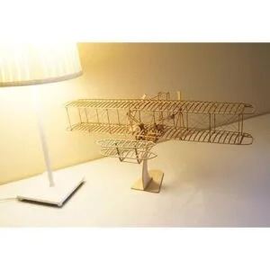 Kit de aviones de madera Balsa Wright Brothers Flyer DIY