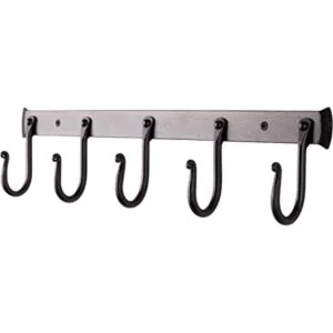 RTZEN Ganchos de pared para colgar 5 ganchos para