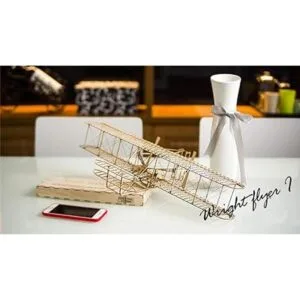 Kit de aviones de madera Balsa Wright Brothers Flyer DIY