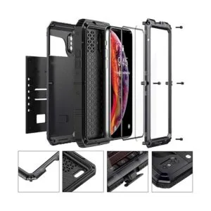 Beasyjoy Funda para iPhone Xs Max protector de pantalla_4