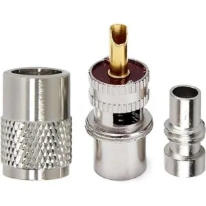 Paquete de 10 conectores de soldadura UHF PL259 con_6