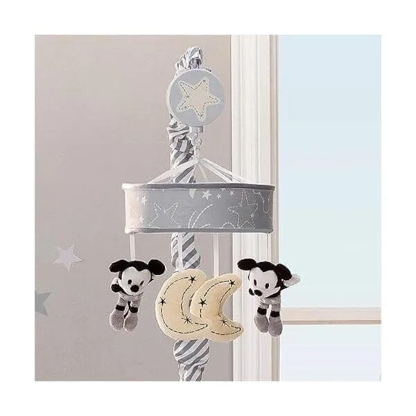 Lambs Ivy Disney Baby Mickey Mouse Cuna musical para_3