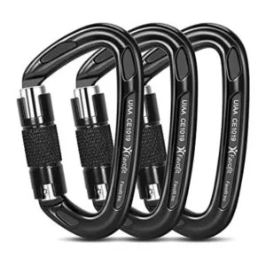 Favofit Mosquetones de escalada certificados UIAA paquete_1