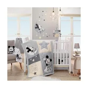 Lambs Ivy Disney Baby Mickey Mouse Cuna musical para_4