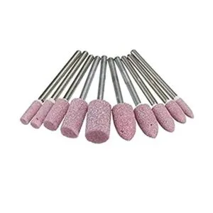 Oudtinx 10 unids 18 vástago abrasivo montado piedra_1